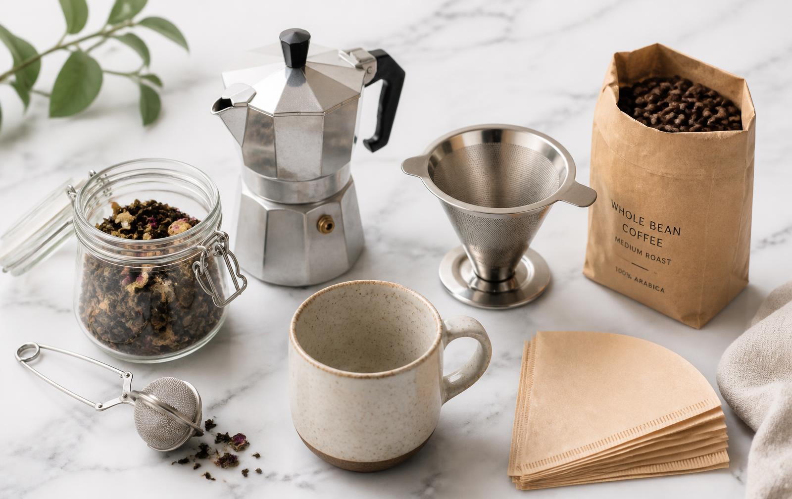 Plastic-Free Tea & Coffee